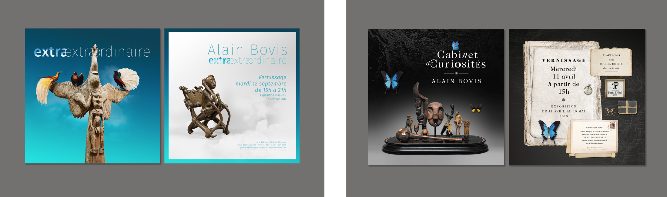 Galerie Bovis - invitation vernissage