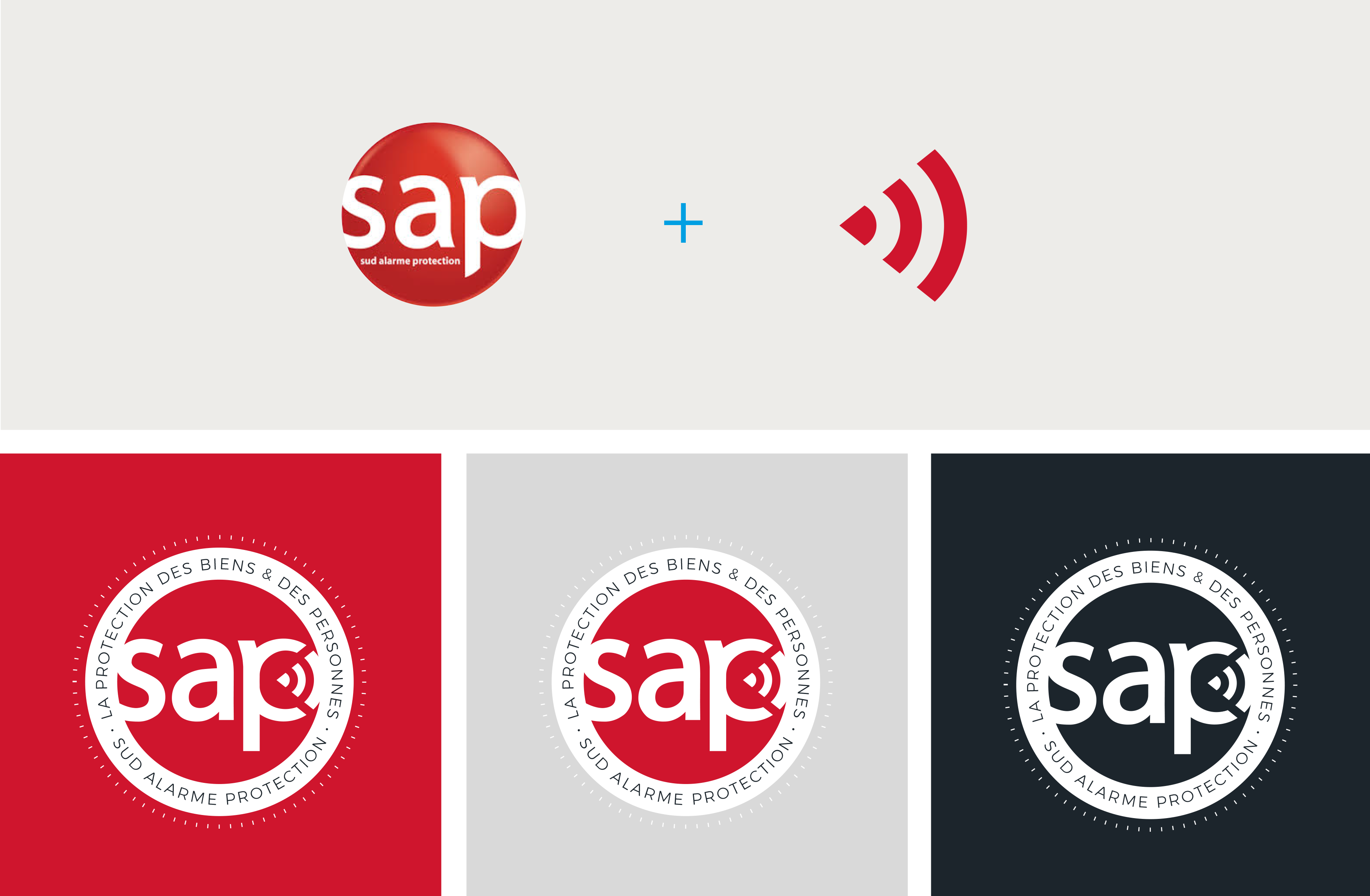 SAP identite de marque - logo declinaison