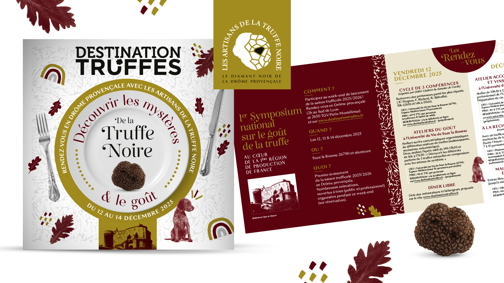 DESTINATION TRUFFES en Drome provencale